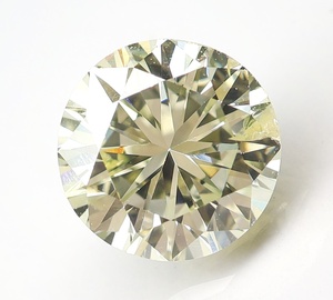 【100円～】1.104ct 天然ダイヤ Light Yellow (ナチュラルカラー)I1　FAIR