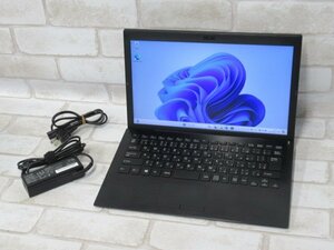 Ω 新DCN 1837◆ 保証有 SONY VAIO Pro PG VJPG11C11N【Win11 Pro / i5-8250U / 8.00GB / SSD:256GB 】インカメラ動作OK・祝!!10000取引突