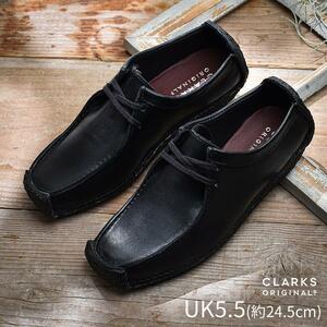 CLARKS クラークス ナタリー レディース 黒 UK5.5 約24.5cm