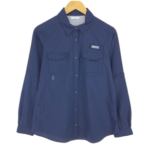 古着 コロンビア Columbia PFG 長袖 フィッシングシャツ メンズM相当 /eaa469393