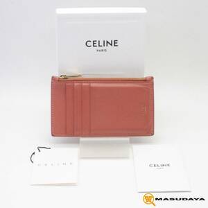 ◆◇【美品】celine セリーヌ コンパクト ジップドカードホルダー◇◆