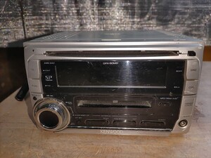 中古ジャンク　KENWOOD　2DIN CDMD DPX-50MD