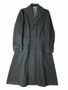 (D) I.S. ISSEY MIYAKE イッセイミヤケ ウール ロングコート M グレー