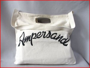 Ampersand/アンパサンド◇2way ショルダーバッグ　キャンパス　IV　W37cm