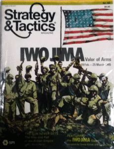 TSR/SPI/STRATEGY&TACTICS NO.92 IWO JIMA/新品駒未切断/日本語訳無し