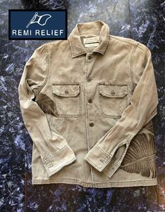 レミレリーフ　remi RELIEF シャツ　shirt リーフ　Leaf