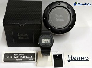 1T161★CASIO カシオ G-SHOCK DW-5600HERN023-1JR クオーツ QZ★USED★＜ニューポーン＞