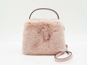 ☆◇美品【Kate Spade ケイト・スペード】ノット フォーファー ミニ クロスボディ トート KD802 トートバッグ ピンク