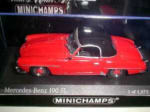 PMA 1/43 Merscdes メルセデス Benz ベンツ190SL ハードトップ 1955 (R/B)