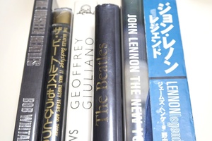 ビートルズの本4冊とジョンレノンの本2冊/ザビートルズ・もう一つの顔・テレンススペンサー/Tomorrow Never Knows/ジョンレノンレジェンド