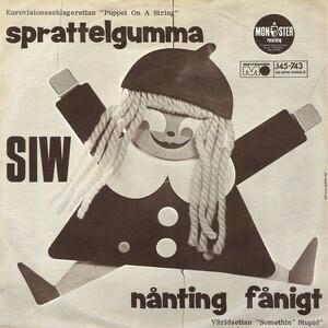 Siw Malmkvist / Sprattelgumma 7インチ b/w Nnting Fnigt 1967 Metronome スウェーデン盤 オルガンバー サバービア