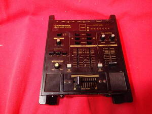 hf240625-008D5 audio-tecnica DISCO MIXER AT-MX33 DJミキサー 中古 音出し確認済み アダプター欠品 PA機器 音響機器 趣味 ホビー 