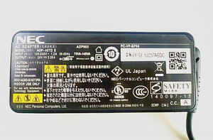 ★【純正新品！】NEC ACアダプター 20V/2.25A/45W　A13-045N1A PC-VP-BP98 　充電器 ACコード付属　四角コネクタ