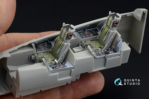 QUINTA STUDIO(QD48180)1/48 F-14D トムキャット用内装3Dデカール (ハセガワ用)