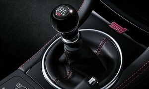 【ＳＵＢＡＲＵ　ＷＲＸ・ＶＡ】ＳＴＩ ジュラコンシフトノブ(ＴＹＰＥ ＲＡ-Ｒ用)【スバル純正】★SG117VA001◆