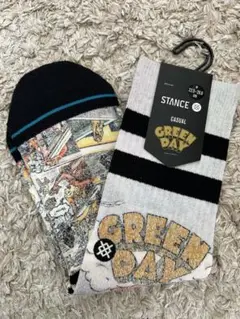 【新品未使用】GREEN DAY STANCE カジュアルソックス M