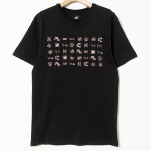 メール便○ BRAINDEAD ブレインデット vans バンズ コラボ Tシャツ ブラック 黒 プリント Mサイズ 定番 デイリー ベーシック 半袖 着まわし