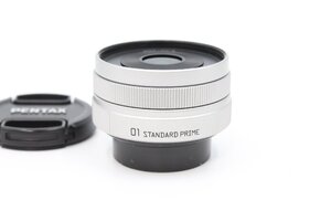 【美品】PENTAX ペンタックス 単焦点レンズ 01 STANDARD PRIME Qマウント 22067 シルバー #LE20248471