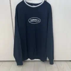 XLARGE ネイビー トレーナー Lサイズ