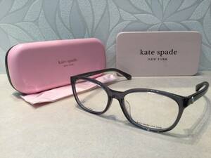 【新品】kate spade ケイトスペード メガネフレーム TRULEE/F 789 グレー☆未使用