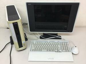 SONY ソニー VAIO PCV-B42N デスクトップ PC VGP-D17SM1 ディスプレイ PCVA-KB8P/JA キーボード