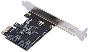 【残りわずか】 to SATA Express PCI 3.0 PCI-E拡張アダプタボード 2ポートSATA3 6Gbps拡張ア