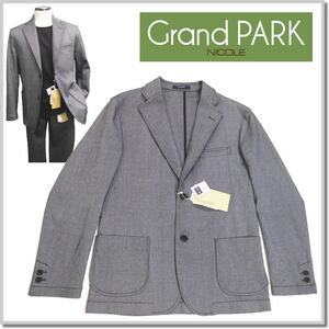 グランドパーク Grand PARK NICOLE ストレッチツイルジャケット 3169-3500-39(チャコールグレー)-46(M) ブレザー ジャケット SET UP可