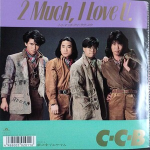 EP_17】C-C-B「2MuchI Love U.」シングル盤 epレコード