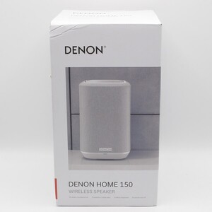 【新品未開封】DENON HOME 150 W ホワイト 高音質ステレオネットワークスピーカー デノン 本体