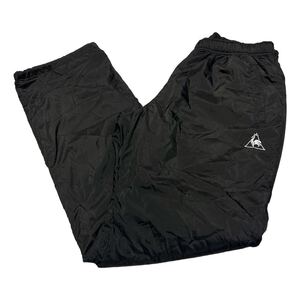 le coq sportif ルコックスポルティフ ウインドパンツ ジャージパンツ ブラック L