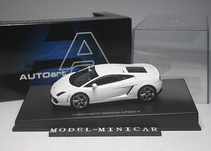 ▲AUTOart 1/43 オートアート ランボルギーニ Lamborghini GALLARDO LP560-4 白 新品