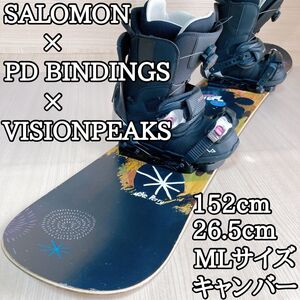 サロモン SALOMON スノーボード ANSWER ビンディング ブーツセット