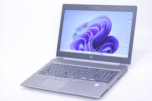 1円～ 使用感少 Quadro T1000 i7 Windows11 32GBメモリ 15.6インチ FHD HP ZBook 15 G6 ワークステーション i7-9750H 32GB SSD512GB