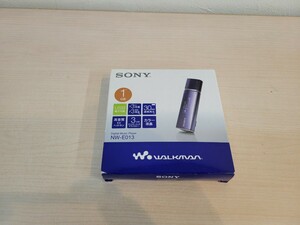 未使用保管品 SONY Walkman Eシリーズ NW-E013 1GB ウォークマン　ブルー