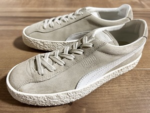 良品、レア! PUMA プーマ×emmi エミ MUNSTER OG ミュンスター グレージュ US6 24cm オリジナル ビンテージ CLYDE クライド SUEDE スエード