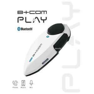 サインハウス B+COM PLAY バイク用 メット スピーカー ハンズフリー ミュージックレシーバー bluetooth インカム ホワイト 新品 未使用