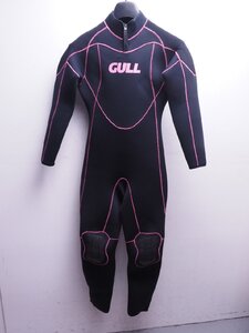 USED GULL ガル 5mm ウェットスーツ レディース サイズ:L 身長162-166cm 体重56-60kg パワーテックジャージ 手足首ファスナー付き