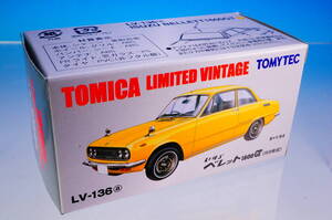 TOMYTEC TOMICA LIMITED VINTAGE LV-136a ISUZU BELLETT 1600GT S=1/64