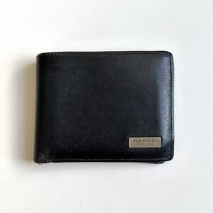 バーバリーブラックレーベル　BURBERRY BLACK LABEL 二つ折り財布