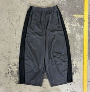 needles 別注　ヒザデルパンツBLACK× CHARCOAL H.D.Track Pant サイズXSネペンテス　ニードルスニードルズ　トラックパンツBEAVER