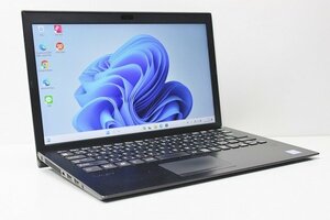 1円スタート ノートパソコン Windows11 WPS office搭載 VAIO Pro PG VJPG11C12N 第7世代 Core i5 SSD256GB メモリ8GB フルHD 13.3 カメラ