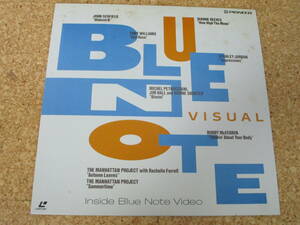 ◎V/A Inside Blue Note★/日本レーザーディスク Laserdisc 盤☆John Scofield Stanley Jordan Bobby McFerrin Tony Williams Manhattan