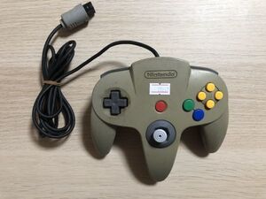 N64 ニンテンドー64 周辺機器 コントローラー グレー 動作確認済み【管理 17057】【C】