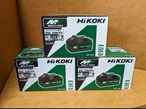 ★100円スタート！★未使用　送料無料　HiKOKI マルチボルト　バッテリー　BSL36B18X 3個セット リチウムイオン電池