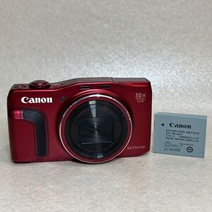 W5 2-32） Canon キャノン Power Shot SX710 HS Wi-Fi コンパクトデジタルカメラ 動作品