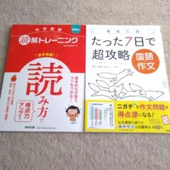 中学国語　読解トレーニング　基礎編　　高校入試　たった７日間で超攻略　国語・作文