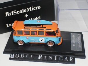 ▲入手困難！Gulf！BriScaleMicro 1/64 VW フォルクスワーゲン Volkswagen T1 Kombi 新品 BSM