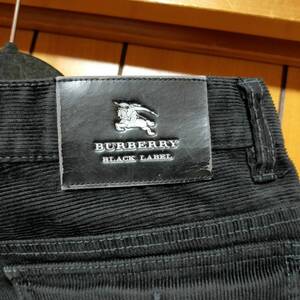 BURBERRY BLACK LABEL　バーバリーブラックレーベル　コーディロイパンツ　ウエスト73