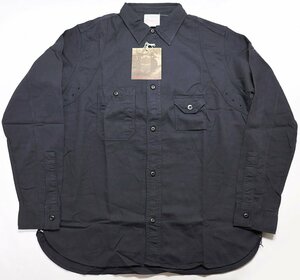 Workers K&T H MFG Co (ワーカーズ) Cigaret Pocket Shirt - Doby - / シガレットポケットシャツ 未使用品 ドビー size 17.5(XL)