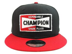 新品！ CHAMPION チャンピオン スパーク プラグ NEW ERA 9FIFTY キャップ 検 オリジナル ビンテージ CAP HOTROD アメ車 FORD シボレー ボム